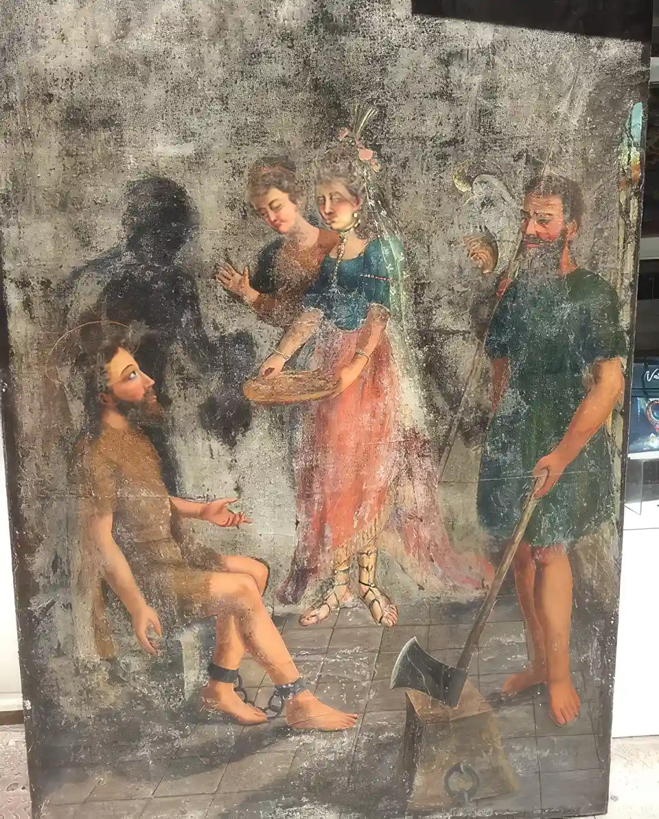 Boisoleil Restauration De Tableau Nice 06 2